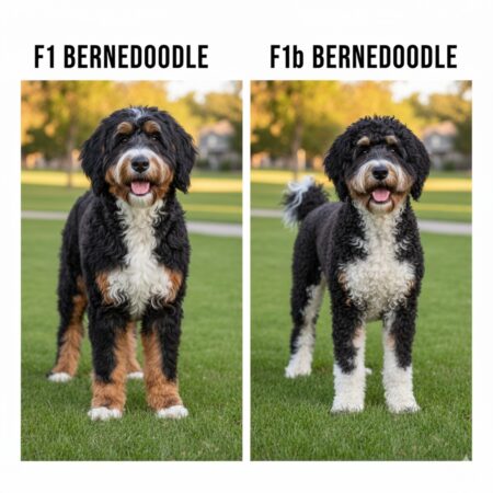 F1 vs F1B Bernedoodle: Key Differences Explained