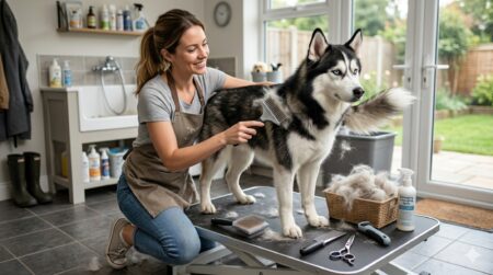 Way on How to Groom a Huskimo