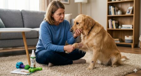 How to Stop Dogs Chewing Paws and Nails
