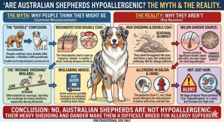 Are Australian Shepherds Hypoallergenic? The Myth and The Reality