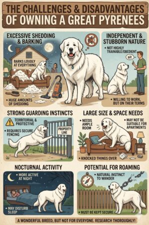 What Are The Disadvantages of A Great Pyrenees?