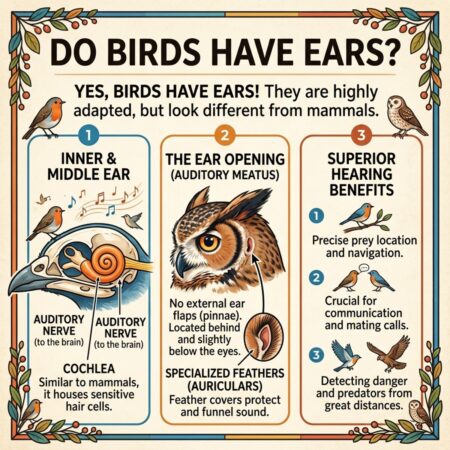 Do Birds Have Ears?